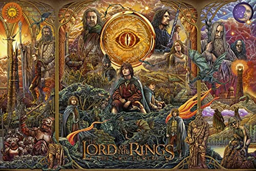 Puzzle - Der Herr der Ringe - 2000 Piece Puzzle for Adults and Children - Der Herr der Ringe - 2000 Piece Puzzle for Adults and Children from 14 Years 100x70cm von LORDOS