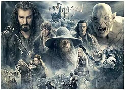 Puzzle - Der Herr der Ringe - 2000 Piece Puzzle for Adults and Children - Der Herr der Ringe - 2000 Piece Puzzle for Adults and Children from 14 Years 100x70cm von LORDOS