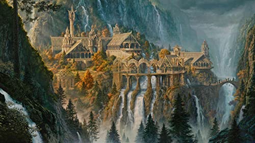 Puzzle - Der Herr der Ringe - 2000 Piece Puzzle for Adults and Children - Der Herr der Ringe - 2000 Piece Puzzle for Adults and Children from 14 Years 100x70cm von LORDOS