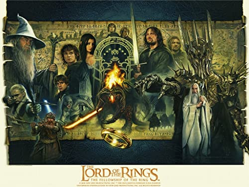 Puzzle - Herr der Ringe - 2000 Piece Puzzle for Adults and Children - Herr der Ringe - 2000 Piece Puzzle for Adults and Children from 14 Years 100x70cm von LORDOS