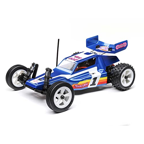 1/16 Mini JRX2 2S 2WD RTR Brushed Buggy (Battery & Charger Included), Blue von LOSI