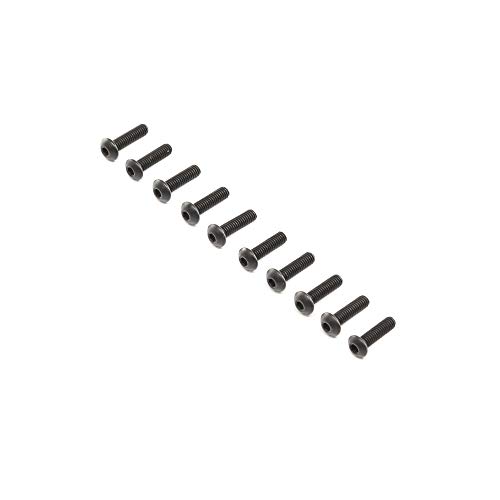 LOSI Button Head Screws, Steel, Black Oxide, M4 x 14mm (10) von LOSI