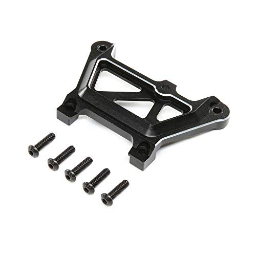 Front Top Plate, Aluminum Black: DBXL-E 2.0 von TEAM LOSI RACING