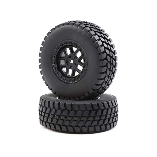 LOSI 1/10 Alpine Front/Rear 2.2/3.0 Pre-Mounted Tires, 12mm Hex (2): Baja Rey von TEAM LOSI RACING