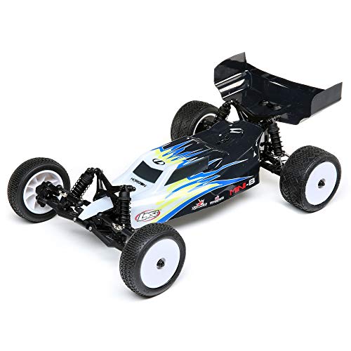 LOSI 1/16 Mini-B 2WD Buggy Brushed RTR, Black/White von LOSI