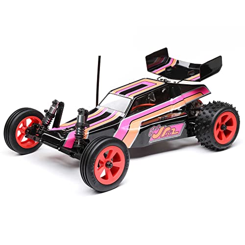 LOSI 1/16 Mini JRX2 2S 2WD RTR Brushed Buggy (Battery & Charger Included), Black von LOSI