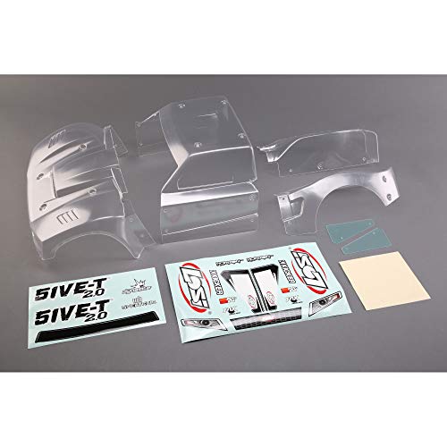 LOSI 1/5 Clear Body Complete Body Set: 5IVE-T 2.0 von LOSI