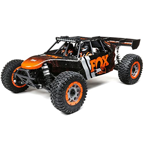 LOSI 1/5 DBXL-E 2.0 V2 Fox 8S 4X4 RTR Brushless Desert Buggy, Orange von LOSI