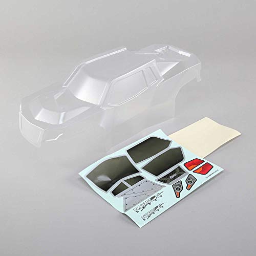 LOSI Body Set with Window Mask, Clear: LST 3XL-E von LOSI