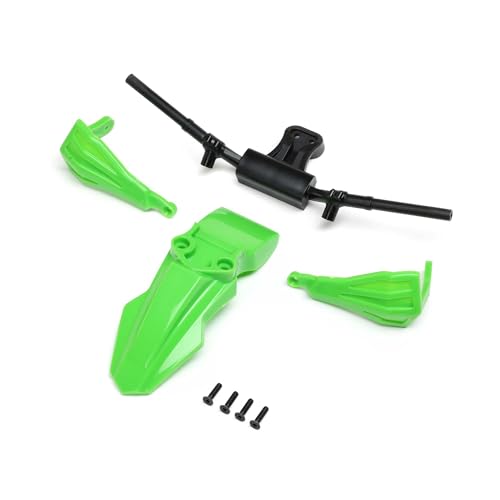 LOSI Fender, Handguards & Handle Bars, Green: PM-SM von LOSI