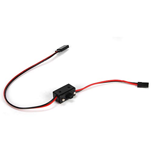 LOSI HD On/Off Switch with 20AWG Wire & Gold Plated Plugs: 5IVE-T, Mini WRC von LOSI