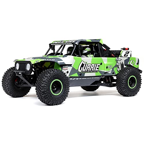 LOSI RC Truck 1/10 Hammer Rey U4 4WD Rock Racer Brushless RTR (Battery and Charger Not Included) with Smart and AVC, Green, LOS03030T2 von LOSI