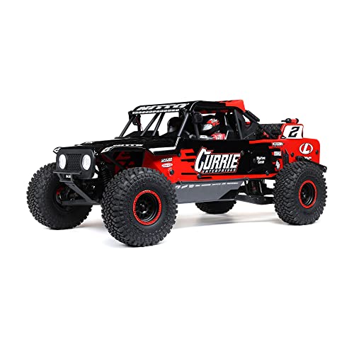 LOSI RC Truck Hammer Rey, 1/10 4WD Rock Racer RTR (Battery and Charger Not Included), Red/Black, LOS03030T1 von LOSI