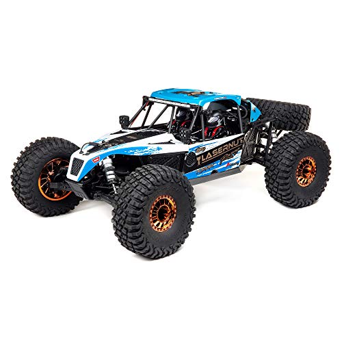 LOSI 1/10 Lasernut U4 4WD Brushless RTR (Akku und Ladegerät Nicht im Lieferumfang enthalten) mit Smart ESC, Blau, LOS03028T1 von LOSI