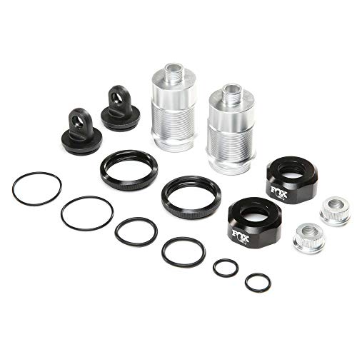 LOSI Shock Body Set, Silver with Fox Caps (2): DBXL-E/DBXL 2.0 von LOSI