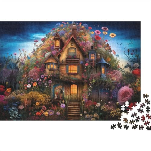 Hölzern Puzzle 2023, Adventskalender Puzzle 500 Hölzern Teile Weihnachtskalender 2023 Männer Frauen Geschenke Jigsaw Puzzle Adventskalender Geschenke - Filmszenen von LOUSON