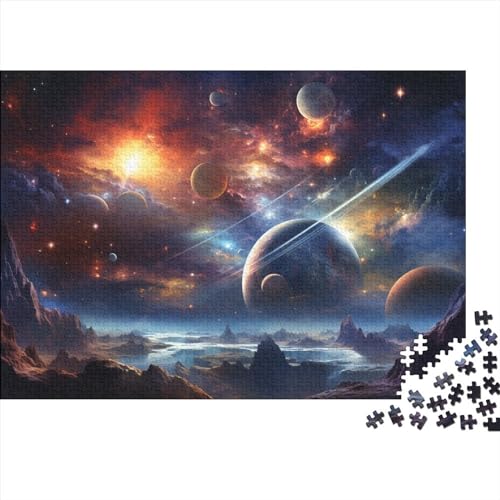 Puzzle 300 Teile für Erwachsene Puzzles für Erwachsene 1000 Teile Puzzle Lernspiele - Planeten von LOUSON