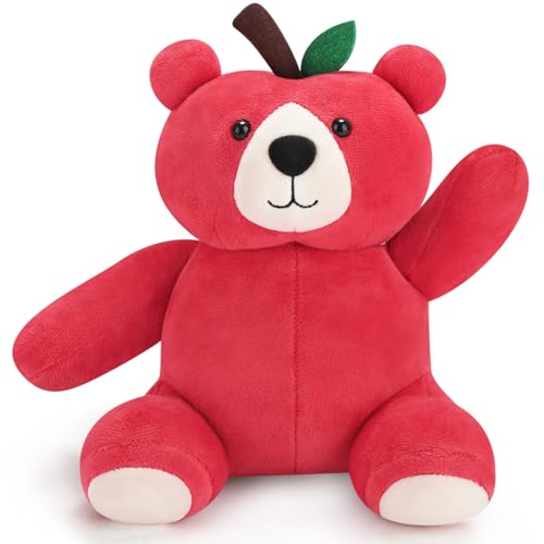 LOVELOCKBEAR 20 cm Teddybär Kleine, Kawaii Früchte Bär Kuscheltiere, Cute Stofftiere Plüschtier, Spielzeug ab 3 Jahre Mädchen, Geburtstag, Graduierung, Weihnachten Geschenke für Freund und Freundin von LOVELOCKBEAR