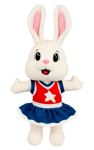 LOVELOCKBEAR Kuscheltier Hase, 35 cm Kawaii Kaninchen Plüschtier, Kuschelhase Stuffed Animal Plüschtier um Kuscheln und Spielen für Kinder von LOVELOCKBEAR