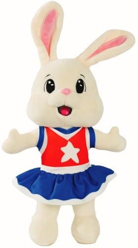 LOVELOCKBEAR Kuscheltier Hase, 35 cm Kawaii Kaninchen Plüschtier, Kuschelhase Stuffed Animal Plüschtier um Kuscheln und Spielen für Kinder von LOVELOCKBEAR