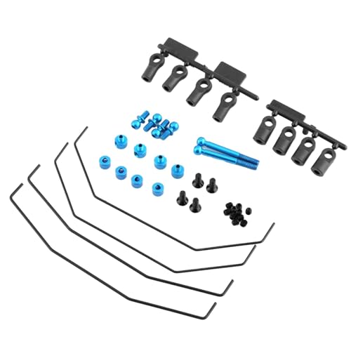 LOVIVER 1/10 Anti-Stabilisator-Kits für vorne und hinten, 2 Härteeinstellungen, RC-Stabilisator-Kits, Stabilisator-Set vorne und hinten für RC-Auto-DIY von LOVIVER