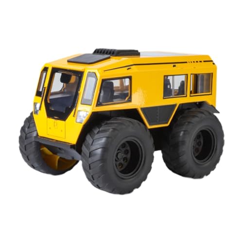 LOVIVER 1/24 RC Crawler Auto Mini RC Rock Crawler Hobby Grade 4WD Hohe Simulation Design Simulierte Klettern Auto Mädchen Jungen Kinder Erwachsene, Gelb von LOVIVER