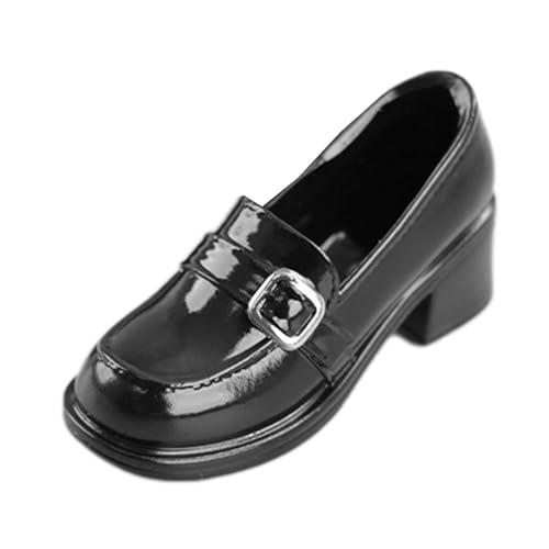 LOVIVER 1/6 Figur Loafers Kostüm Rollenspiel Spielzeug Mode Mädchen Geschenke Körper Puppen Miniatur Schuhe Ankleiden für 12 Zoll Figur Körper von LOVIVER