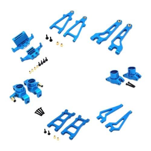 LOVIVER 1: 20 RC-Auto-Upgrade-Kits aus Metall, Upgrade-Zubehör für 1/20 20208 C8811 RC-Auto, robuste RC-Automodell-Ersatzteile, Blau von LOVIVER