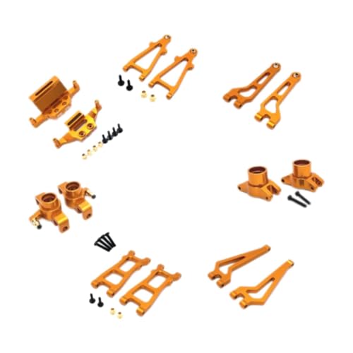 LOVIVER 1: 20 RC-Auto-Upgrade-Kits aus Metall, Upgrade-Zubehör für 1/20 20208 C8811 RC-Auto, robuste RC-Automodell-Ersatzteile, Gold von LOVIVER