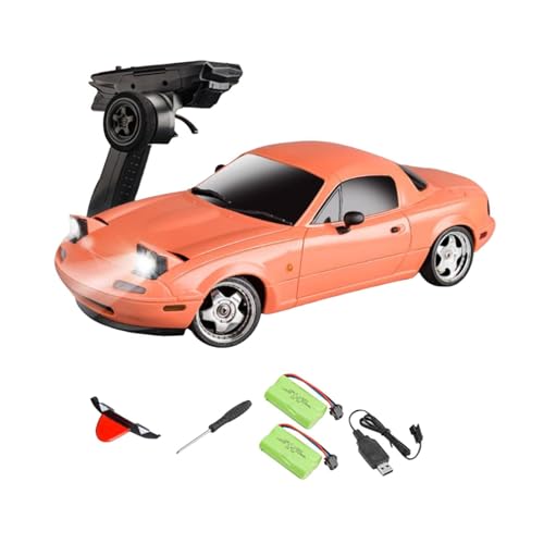 LOVIVER 1:18 RC Modellauto Drifting Reifen Sport Rennauto Sport Race 4WD, Ferngesteuertes Auto, für Erwachsene Jungen Mädchen Kinder, Rosa von LOVIVER