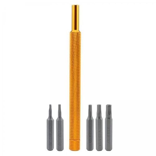 LOVIVER 2X 6 Teiliges Metall Schraubendreher Werkzeug Set, mit 1,3 Mm 1,5 Mm 2,0 Mm 2,5 Mm 3,0 Mm Bits Wartung für Boot Hobby Automodell DIY Modifiziert von LOVIVER