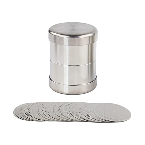 LOVIVER 65-teiliges Werkzeug-Set zur Schmuckherstellung, Edelstahl, professionell, 48 mm Platten, Zubehör, Diamant-Sortiersieb für Edelsteine, Hobby, Perlen LOVIVER 65-teiliges Werkzeug-Set zur Schmuckherstellung, Edelstahl, professionell, 48 mm Platten, Zubehör, Diamant-Sortiersieb für Edelsteine, Hobby, Perlen von LOVIVER