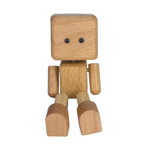 LOVIVER Autodekoration, Puppenornament mit schüttelnden Füßen, Autozubehör, Basteln, lustige hölzerne Mannfigur für Schreibtisch, Büro, LKW, Regaldekor, Buche Ohne Deckel LOVIVER Autodekoration, Puppenornament mit schüttelnden Füßen, Autozubehör, Basteln, lustige hölzerne Mannfigur für Schreibtisch, Büro, LKW, Regaldekor, Buche Ohne Deckel von LOVIVER