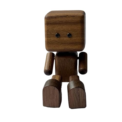 LOVIVER Autodekoration, Puppenornament mit schüttelnden Füßen, Autozubehör, Basteln, lustige hölzerne Mannfigur für Schreibtisch, Büro, LKW, Regaldekor, Walnuss Ohne Deckel LOVIVER Autodekoration, Puppenornament mit schüttelnden Füßen, Autozubehör, Basteln, lustige hölzerne Mannfigur für Schreibtisch, Büro, LKW, Regaldekor, Walnuss Ohne Deckel von LOVIVER