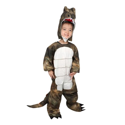 LOVIVER Dinosaurier-Kostüm für Kinder, lustiges Verkleidungskostüm, Tier-Cosplay-Outfit, M von LOVIVER