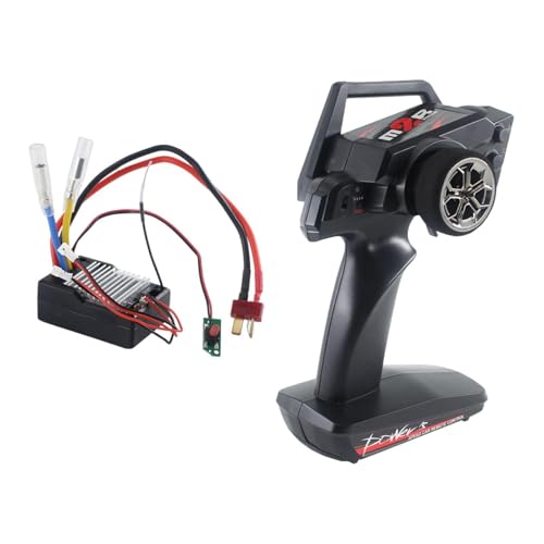 LOVIVER Funkfernbedienung Sendemaschine mit Empfänger RC Teil Fernbedienung für Wltoys 12428 12427 12423 124006 1:12 RC Auto von LOVIVER