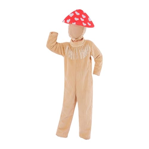 LOVIVER Kinder Halloween Kostüm Cosplay mit Hut tragbares Outfit zum Feiern Karneval, L von LOVIVER