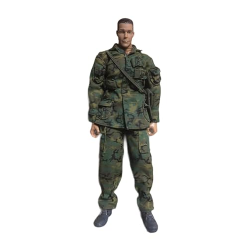 LOVIVER Männer-Actionfigur im Maßstab 1/6, Sammlerornament, Foto-Requisiten, realistische 12-Zoll-Figur, Puppe für Erwachsene, Sammlergeschenk, Vietnamesisch von LOVIVER