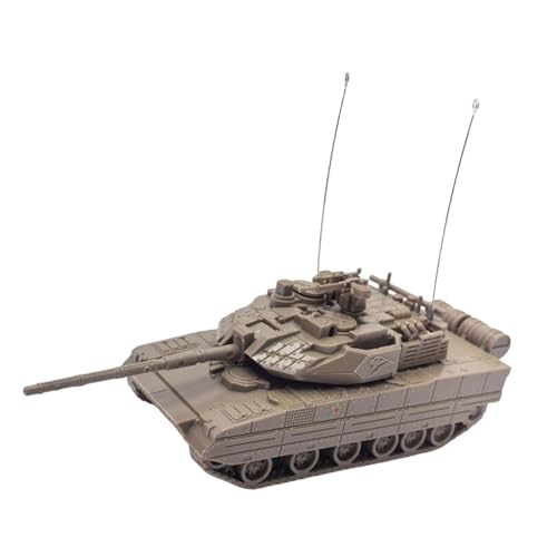 LOVIVER Panzermodell im Maßstab 1:72, Gepanzertes Panzermodell, Gepanzerte Fahrzeuge, Miniatur-Raupenwagen für Kinder, Partygeschenke für Erwachsene, 15, GELB von LOVIVER