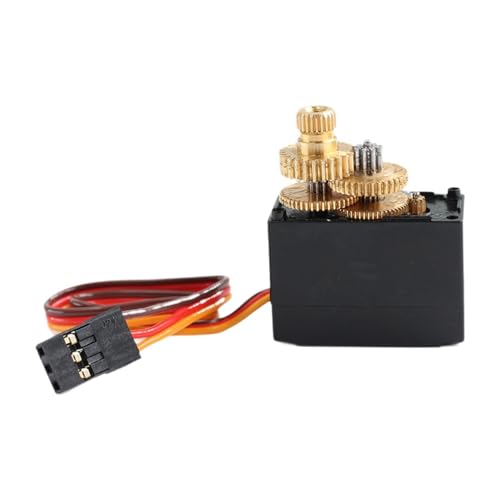 LOVIVER RC Flugzeug Servo Ersatzteil Servo RC Teil RC Servo Lenkung Motor DIY Zubehör für 124007,124016,16201Pro,184016 16101 von LOVIVER