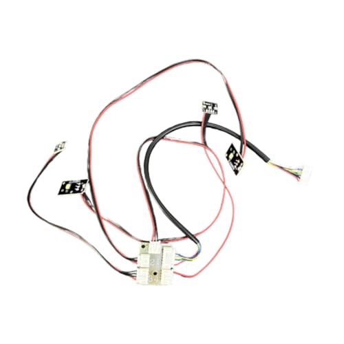 LOVIVER RC-Lichtgestängesatz, Gestängesystem, Ersatzteile, universeller RC-, RC-LED-Leuchten-Kit für MN82 1/12 RC-Auto, Hobby-Auto von LOVIVER