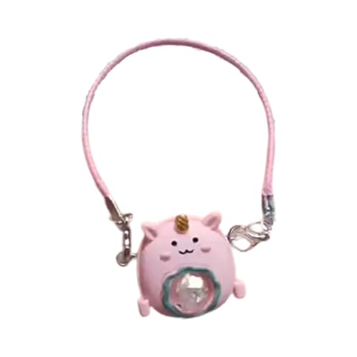 LOVIVER Schöne Mini-Puppenhaustasche, Miniatur-Puppenrucksack, Rollenspiel, verstellbare Schrägtasche für Puppenhäuser, Puppenhaus-Rucksack für 1/12 Spielzeug, ROSA von LOVIVER