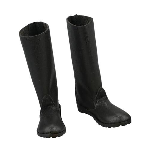 LOVIVER Stiefel für Figuren im Maßstab 1/6, hohe Stiefel, modische Hobby-Spielzeugschuhe, Miniaturschuhe, Damenstiefel, Modell für 12-Zoll-Actionfigurenkörper von LOVIVER