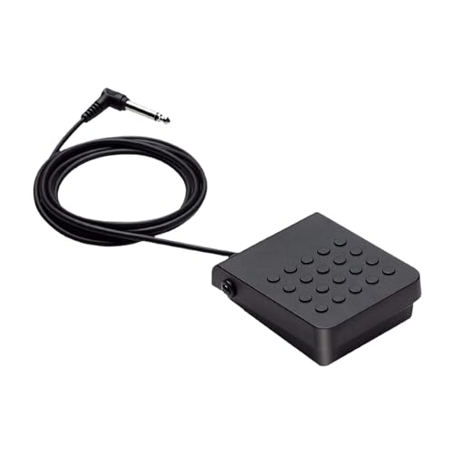 LOVIVER Sustain-Pedal, Keyboard-Pedal, rutschfest, universell, professionelles elektronisches Klavierpedal für E-Piano-Tastaturen, 6.5-mm-buchse von LOVIVER