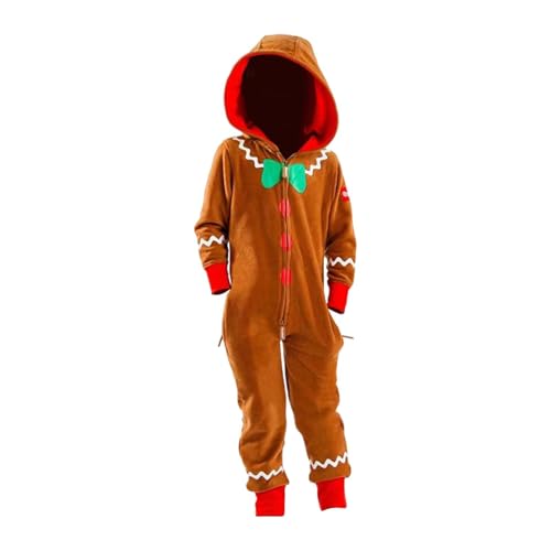 LOVIVER Weihnachtskostüm mit Kapuze, Weihnachts-Bodysuit für Geburtstags-Halloween-Party, Kinder Und 100 von LOVIVER