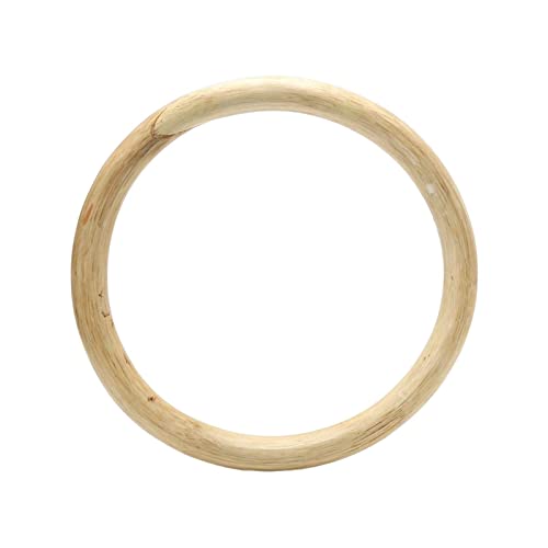 LOVIVER Wing Chun Rattan Ring Siu Lum Kung Fu Ringe Handgelenk Hand Krafttrainingsgerät Sau Sticky Rattan Ring Kung Fu Ringe Trainingsring, Innendurchmesser 22cm von LOVIVER