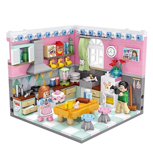 LOZ 1903 Building Blocks Corner Series Architecture Model Kitchen Creative Educational Toy Construction Toy von LOZ