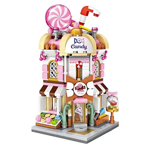 LOZ Bauklötzchen-Set zum Bauen und Spielen. Bonbon und Süßigkeiten Shop von LOZ