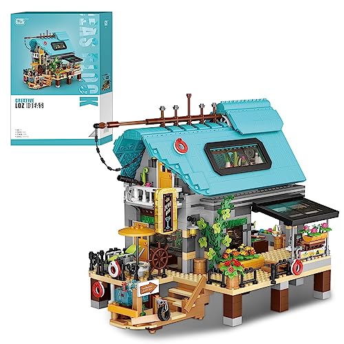 LOZ Mini Blocks 1048, Horizon Bar Baustein Set, 1846 Stück Modulare Bausätze Klemmbausteine Haus Bausteine Bausatz, kreative Bauspielzeug Geschenke für Erwachsene und Kinder über 6 Jahre alt von LOZ