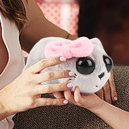 Hamster Stofftier | 5,91 Zoll Weicher Plüschhamster | Douglas Brushy Plüschtier | Plüschtierkissen, Superweiches Cartoon-Umarmungsspielzeug, Geschenke Für Bettwäsche | Schlafendes Kawaii-Kissen Für Ki von LPORF